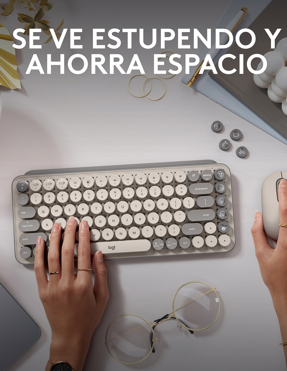 Teclado conexión inalámbrica POP Keys 3