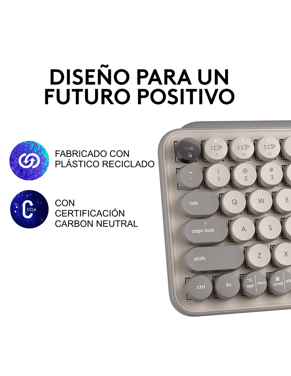Teclado conexión inalámbrica POP Keys 5