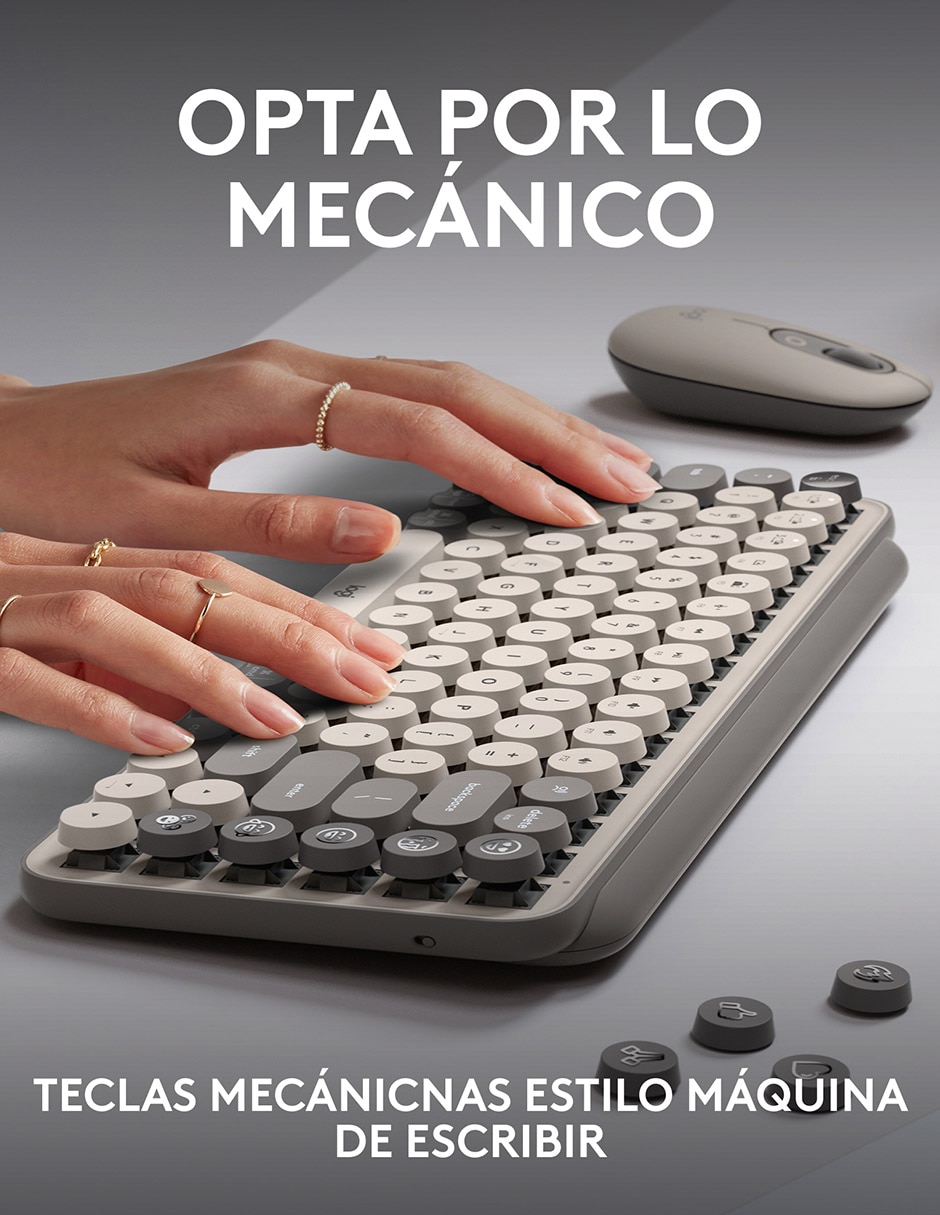 Teclado conexión inalámbrica POP Keys 6
