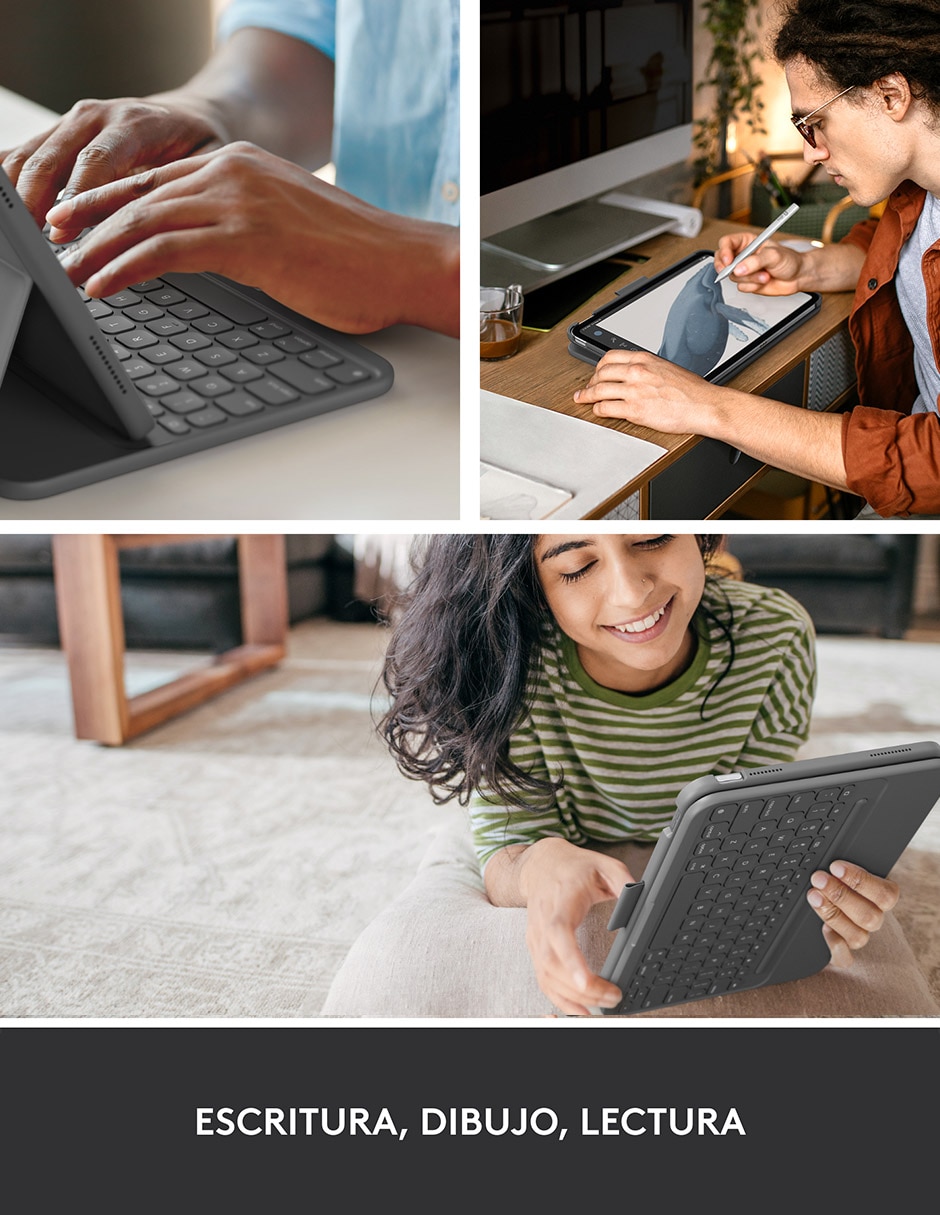 Funda con teclado para tablet iPad (10.ª generación) 6