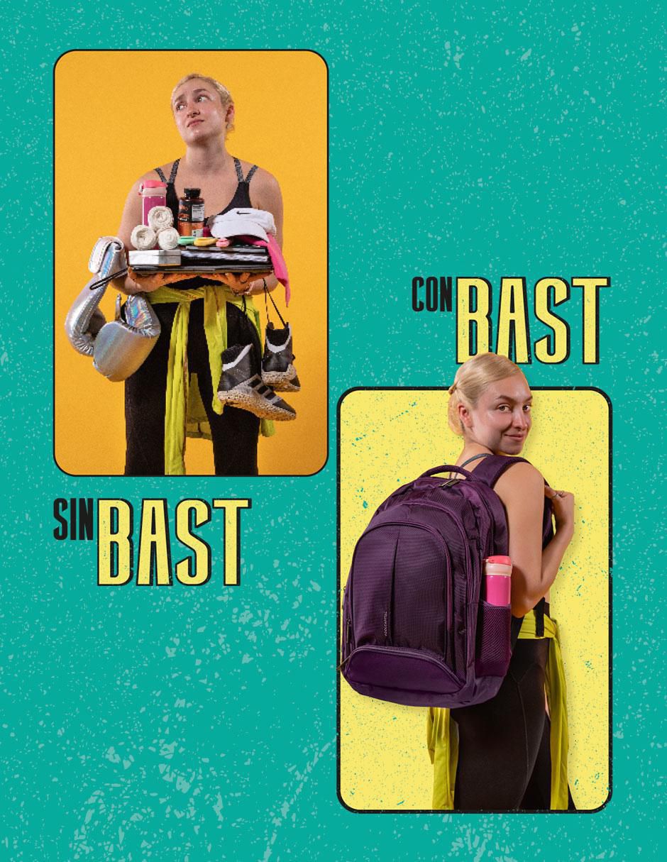 Mochila con portalaptop Bast unisex 5