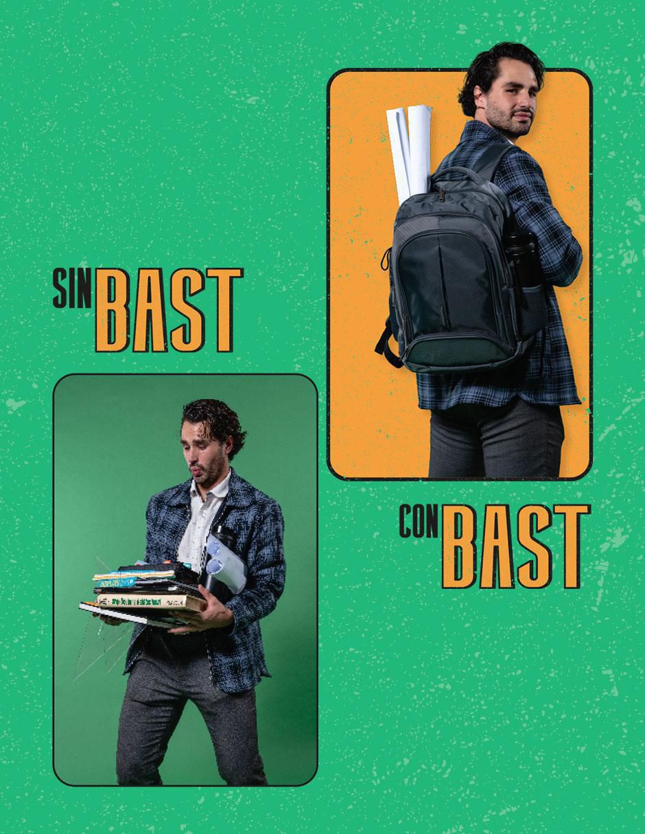 Mochila con portalaptop sin licencia cool capital bast 15.6 " cool capital no