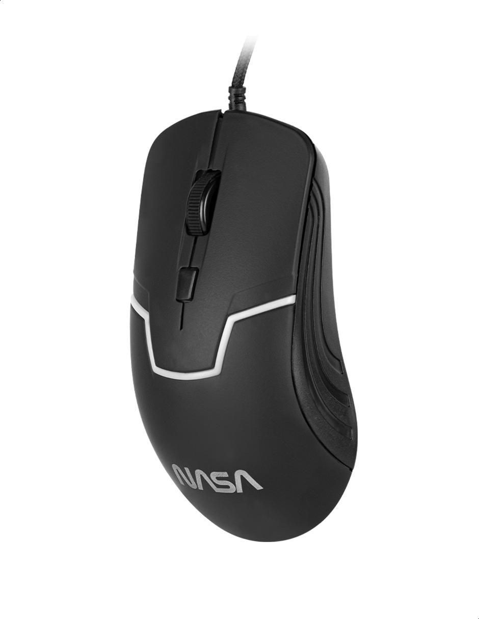 Mouse gamer alámbrico Nasa RGB 2