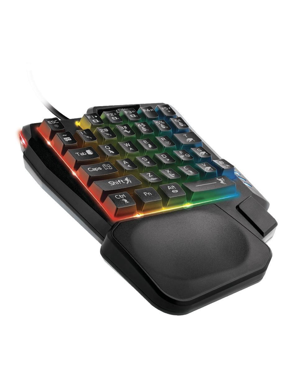 Teclado gamer conexión alámbrica BASH-1001 3