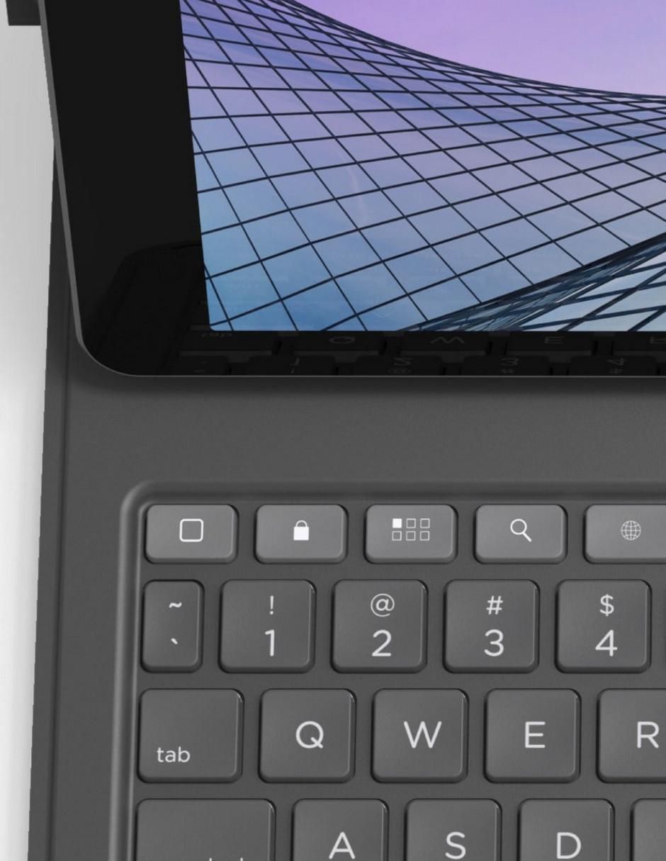 Funda con teclado para tablet iPad 10.5'' y iPad air (3a generación) 4
