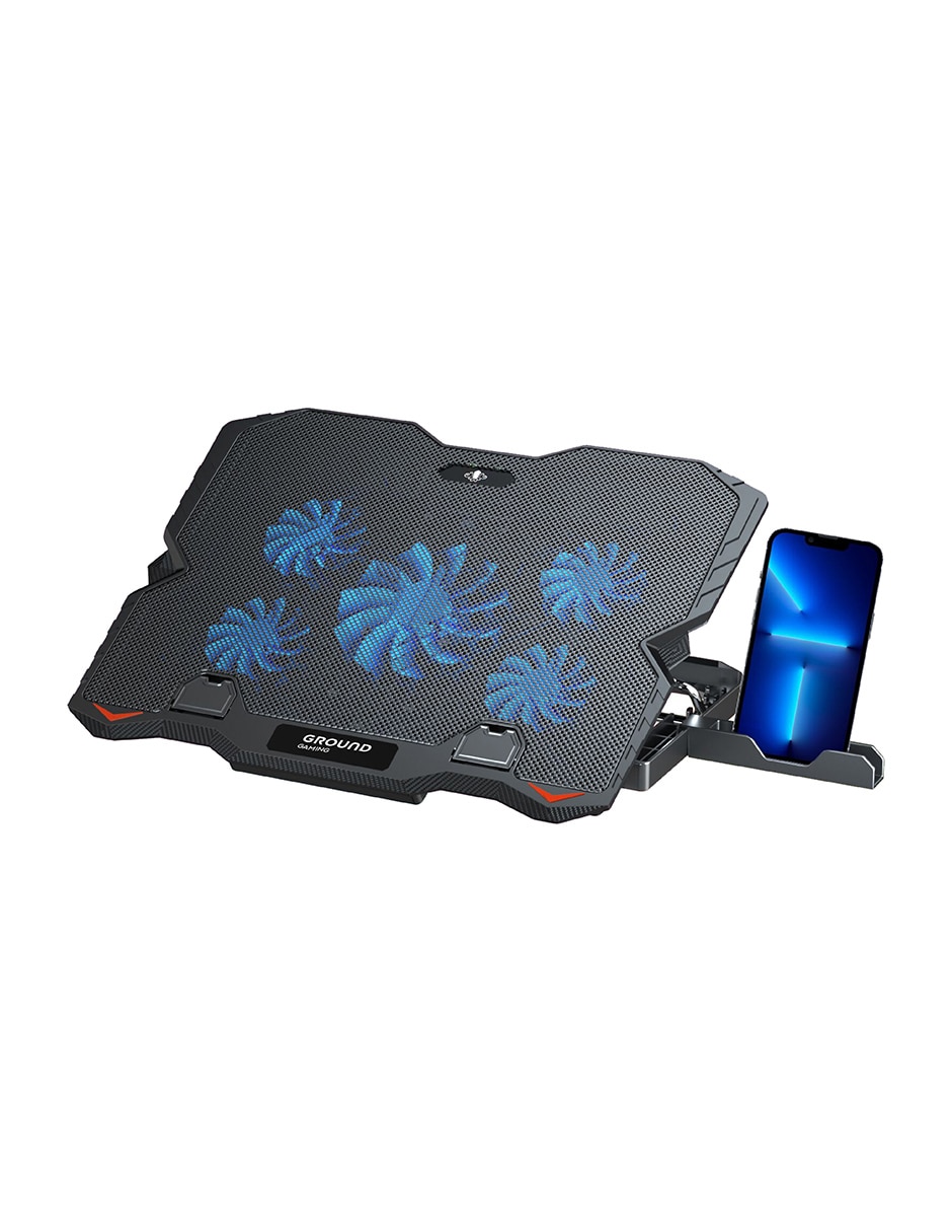 Base con ventilador para laptop ajustable 2