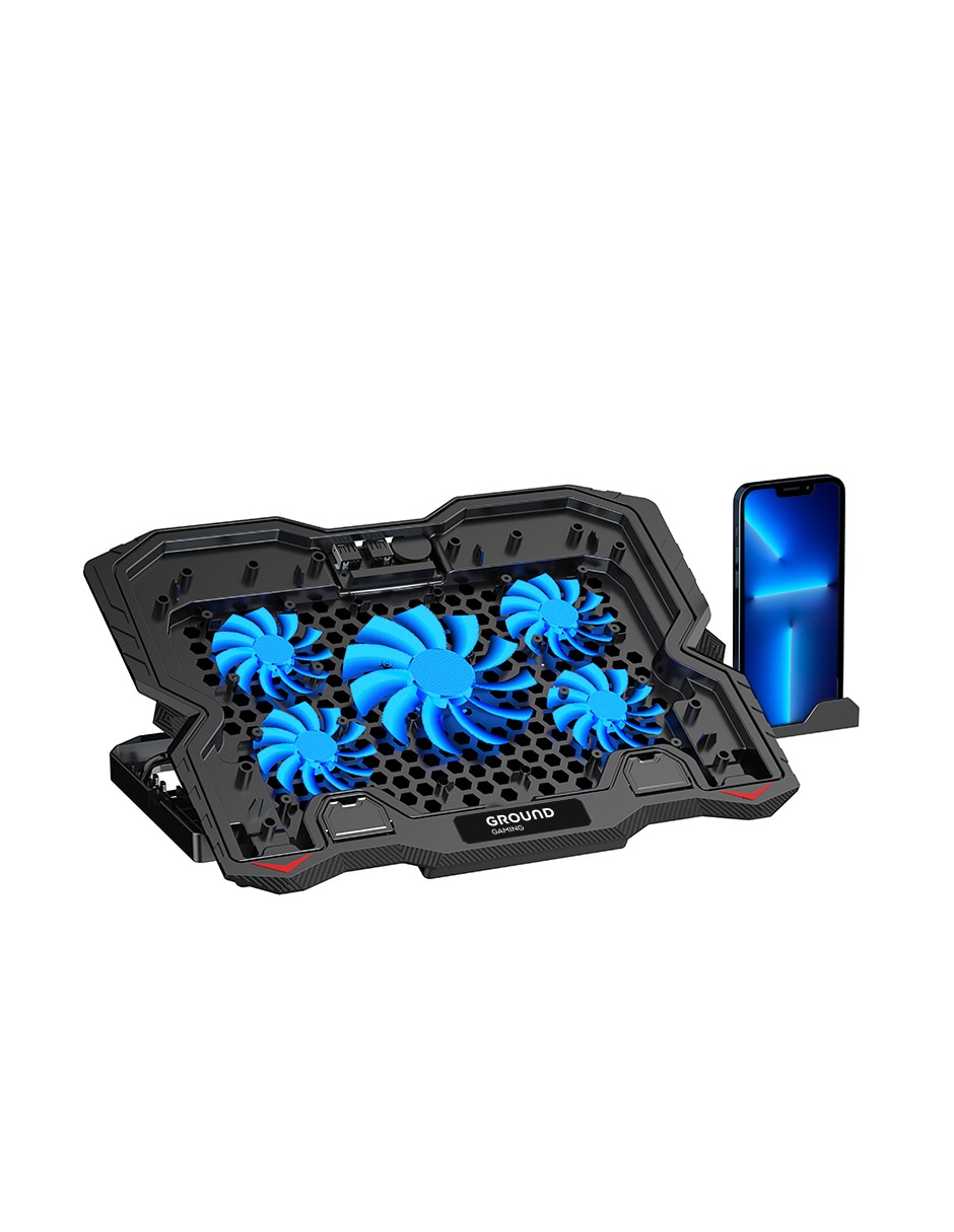 Base con ventilador para laptop ajustable 5