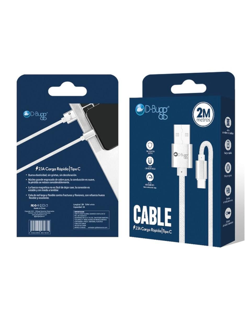 Cable USB Mini C a tipo USB A de 2 m 2