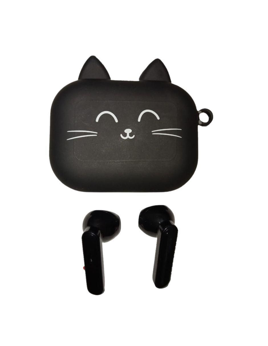 Audífono in ear gadgets & fun audífonos con diseño de gato inalámbrica con sí