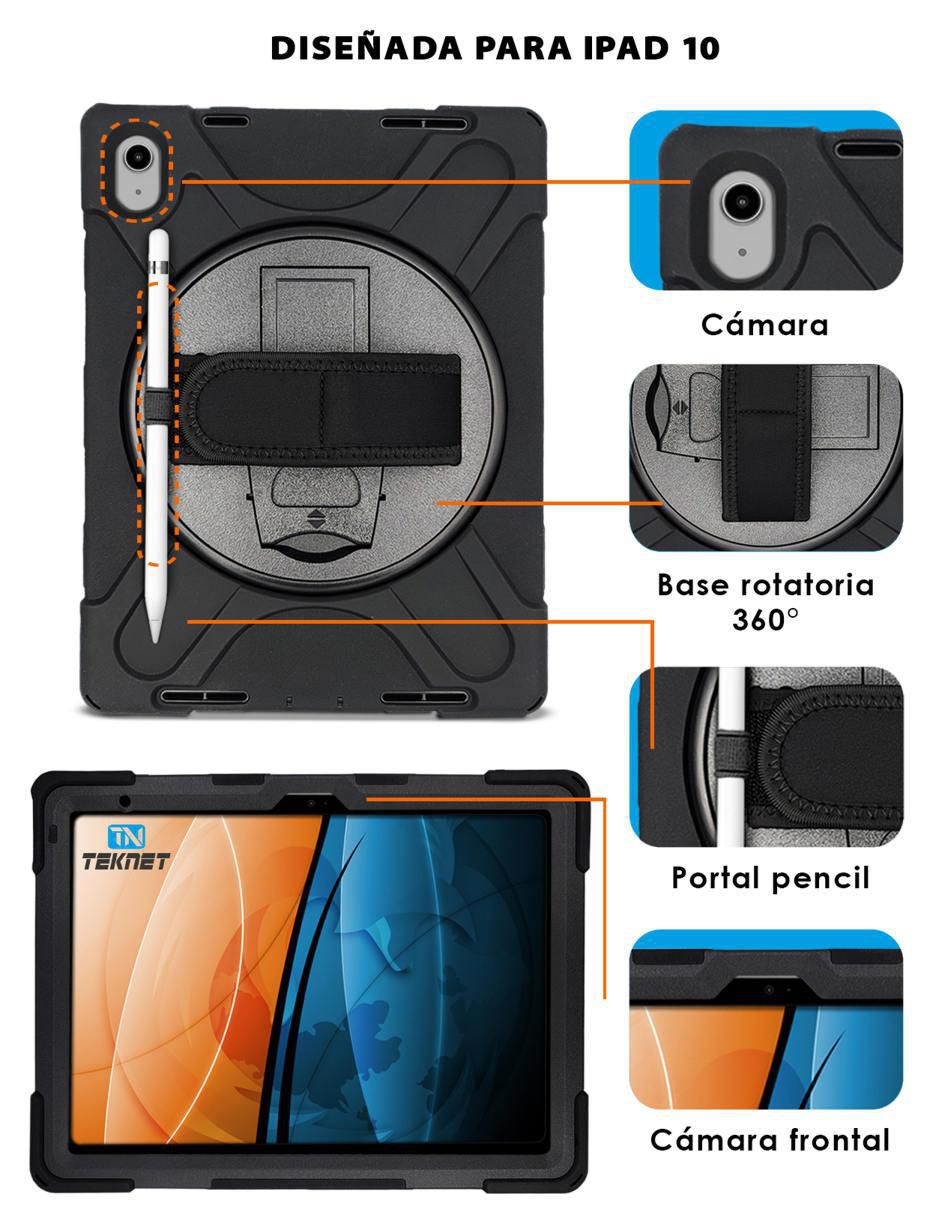 Funda para tablet ipad 10. modelos (a2696,  a2757). teknet