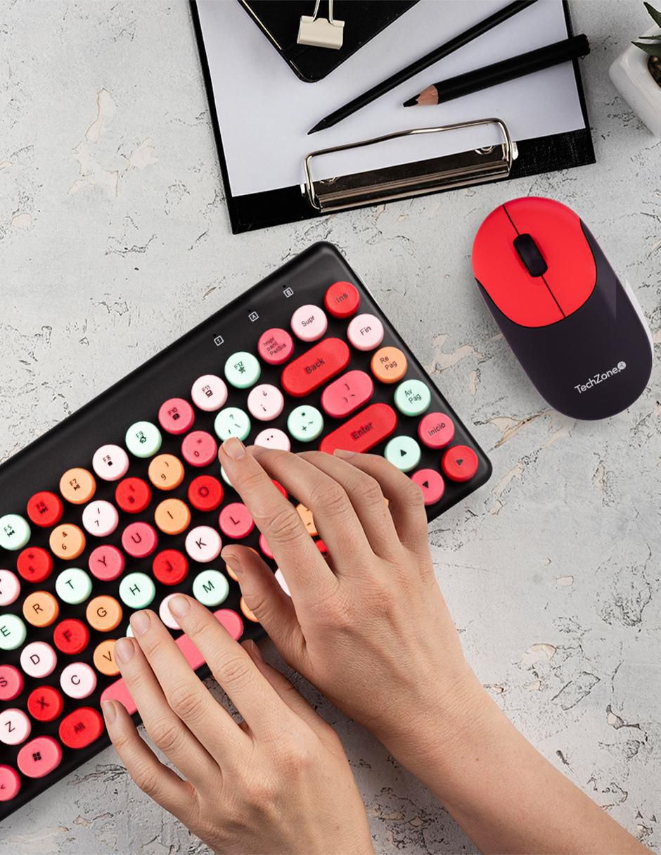 Mouse y Teclado Colors 7
