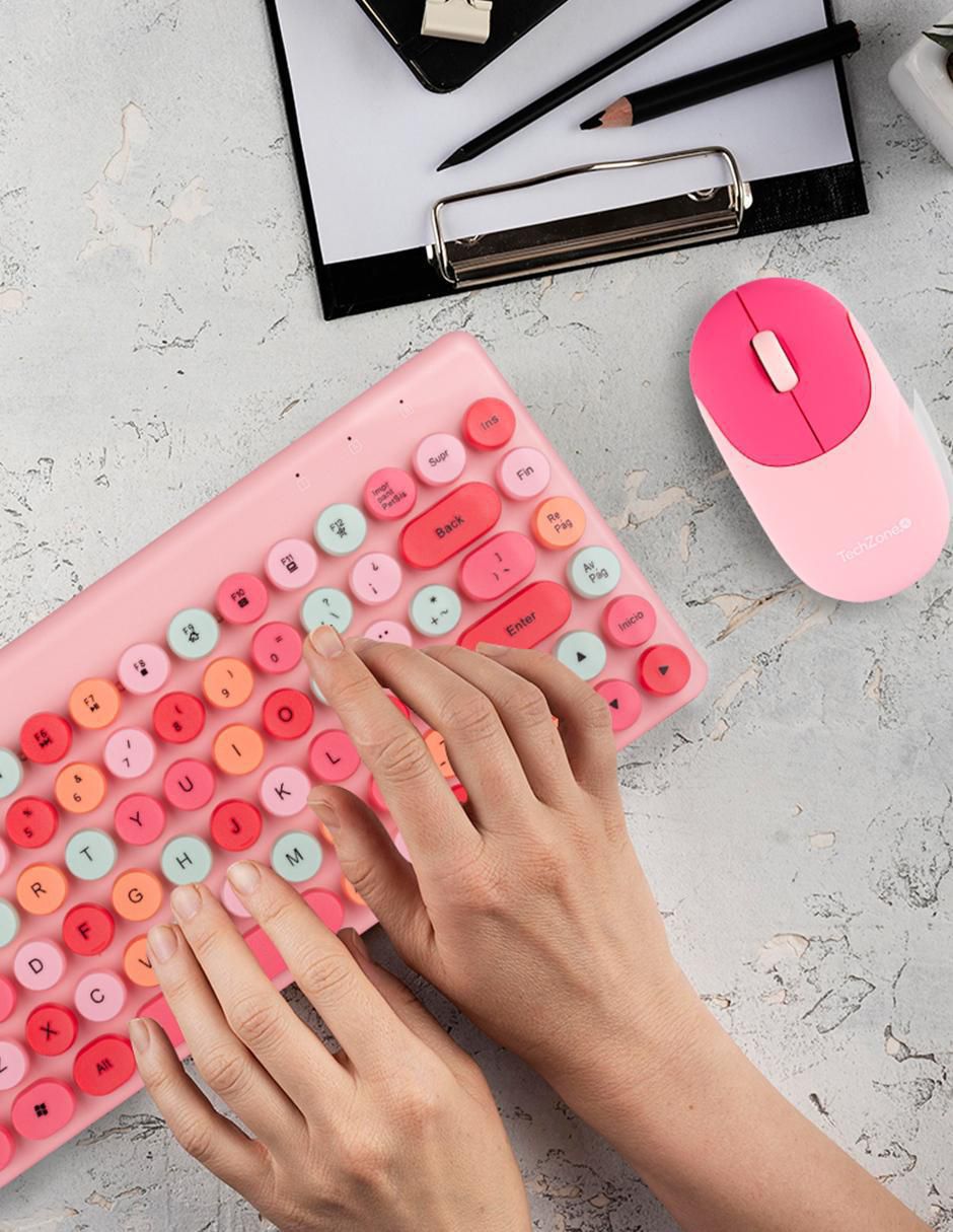 Mouse y Teclado Colors 7