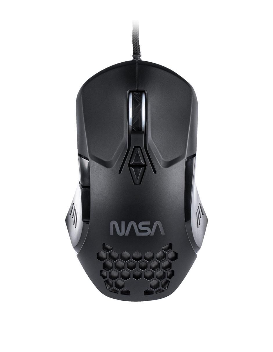 Mouse Gamer Alámbrico Gamer RGB NASA 3