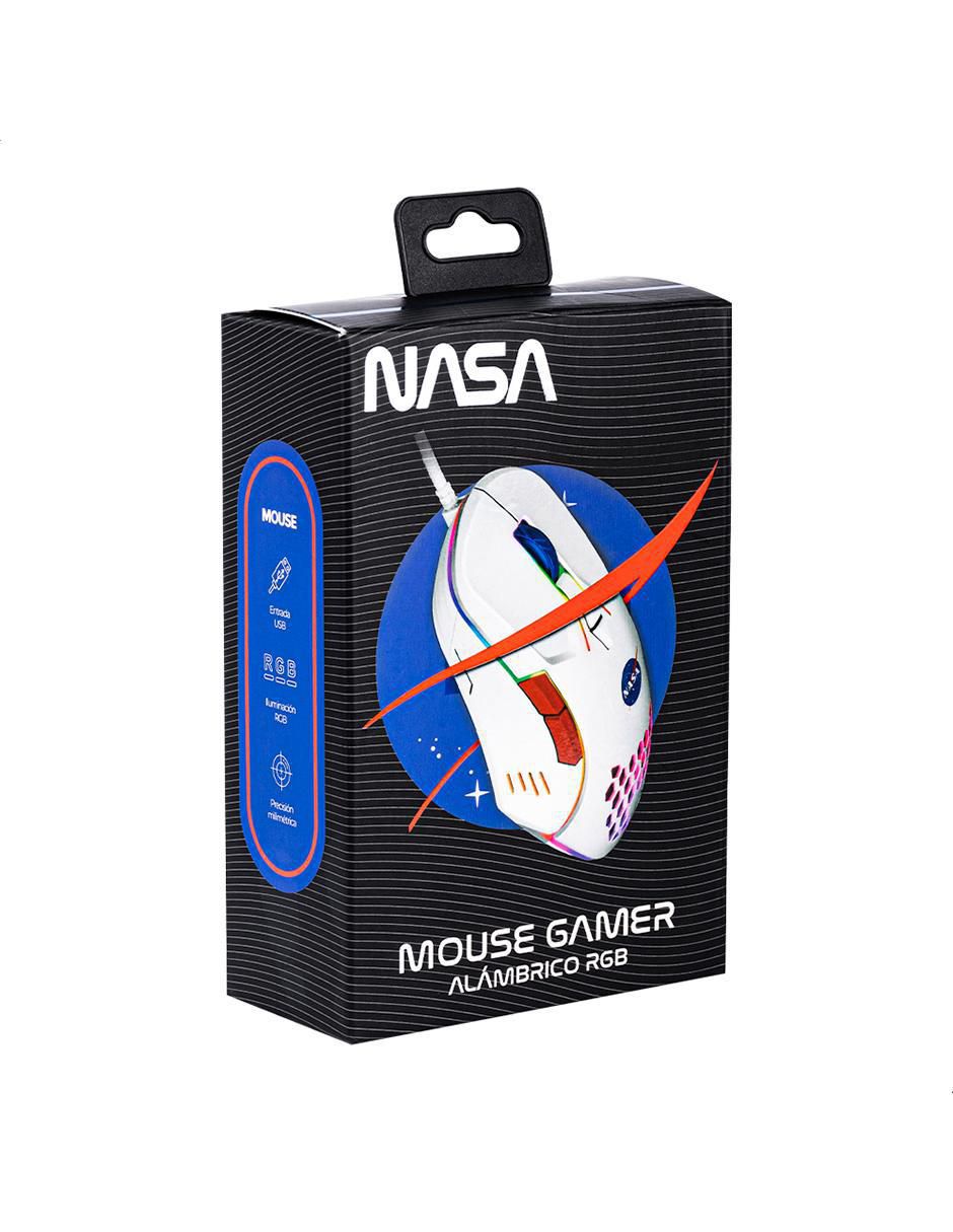 Mouse Gamer Alámbrico Gamer RGB NASA 4