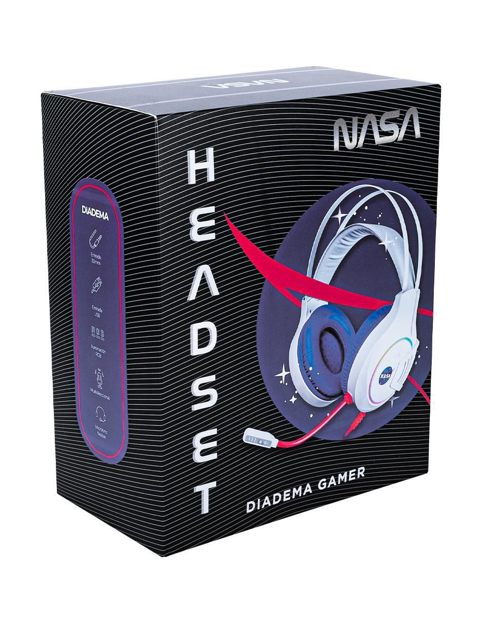 Audífonos gamer Over-Ear Gamer Rgb alámbricos con cancelación de ruido 9