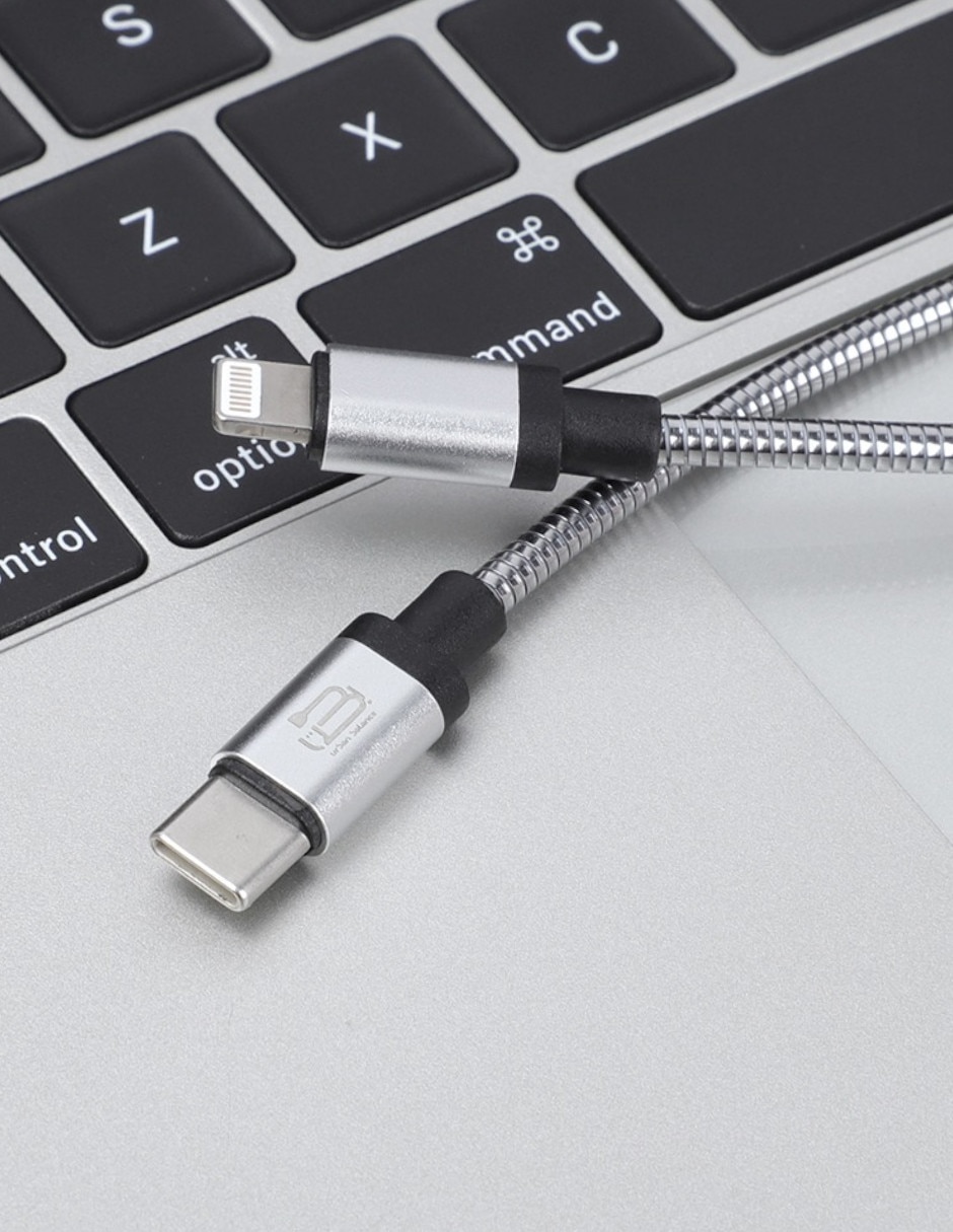 CABLE LIGHTING DBUGG A TIPO , PLATEADO