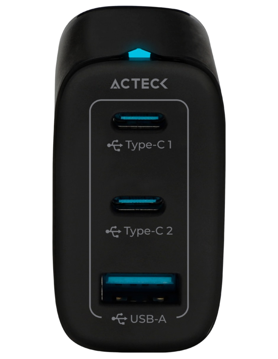 Cargador pared USB tipo A + USB tipo C Cargador pared USB tipo A + USB tipo C