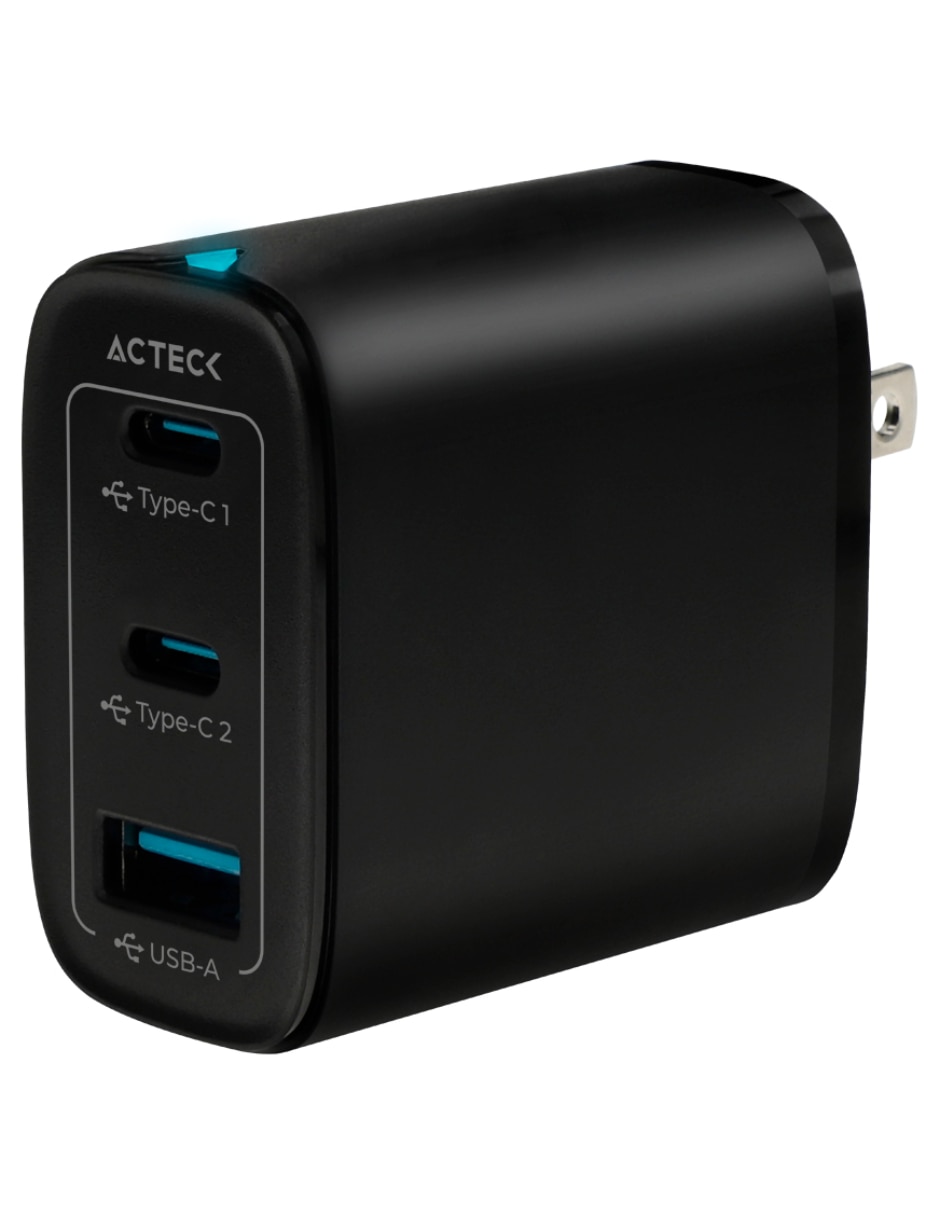 Cargador pared USB tipo A + USB tipo C 2