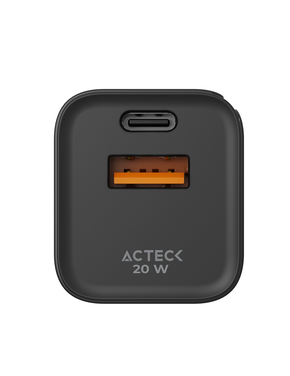 Cargador pared USB + USB tipo A + USB tipo C 2