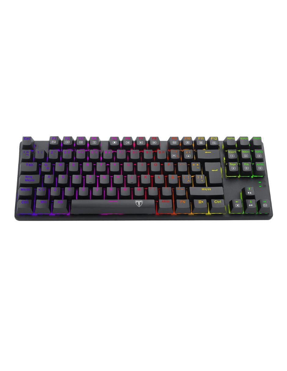 Teclado gamer conexión inalámbrica Bora T-TGK315-RD-SP 3