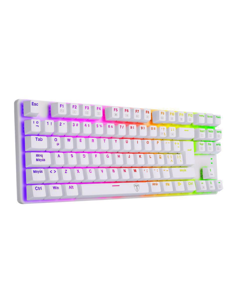 Teclado gamer conexión inalámbrica Bora T-TGK315W-RD-V2-SP 3