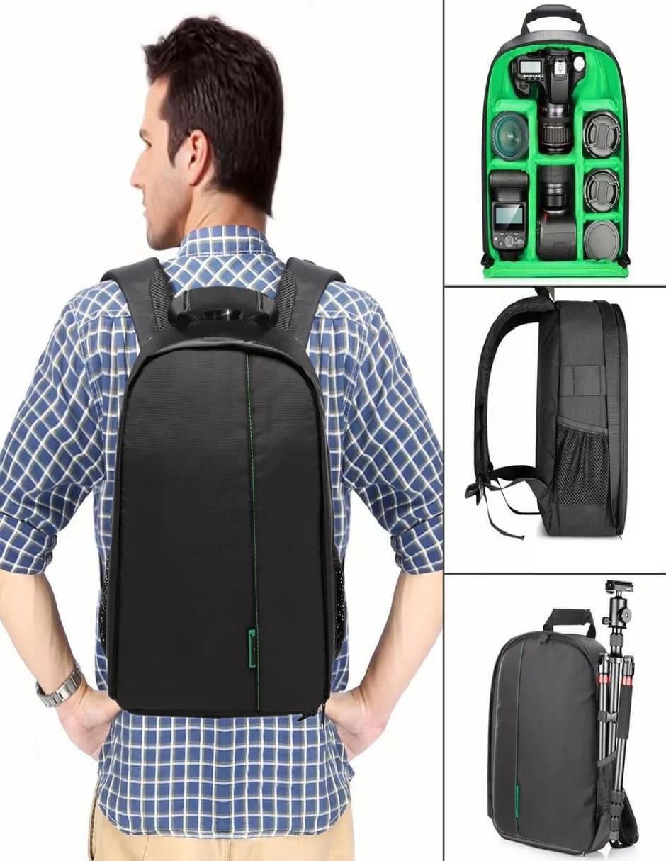 Mochila para cámara impermeable unisex 2