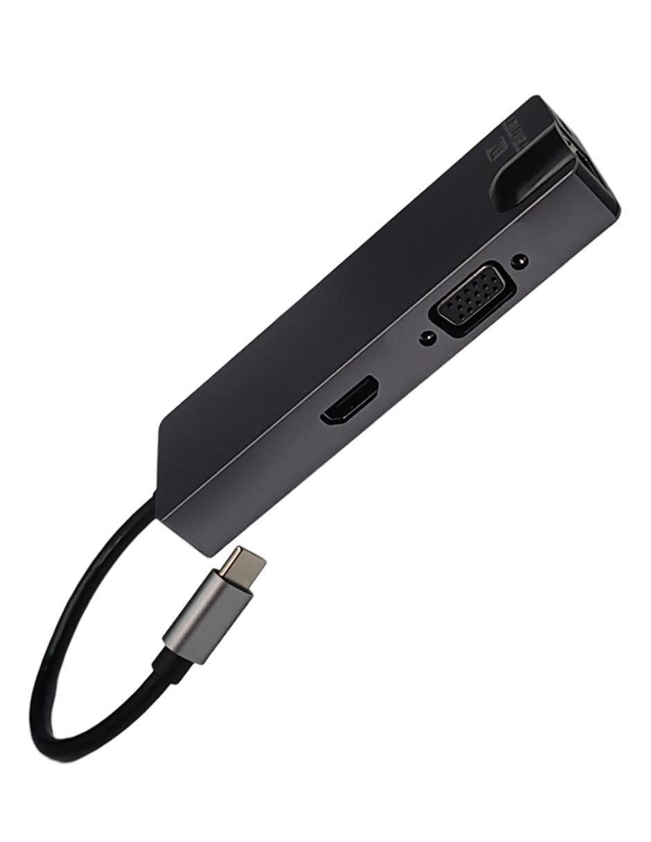Hub Ethernet+ HDMI 4K de 8 Contactos 4