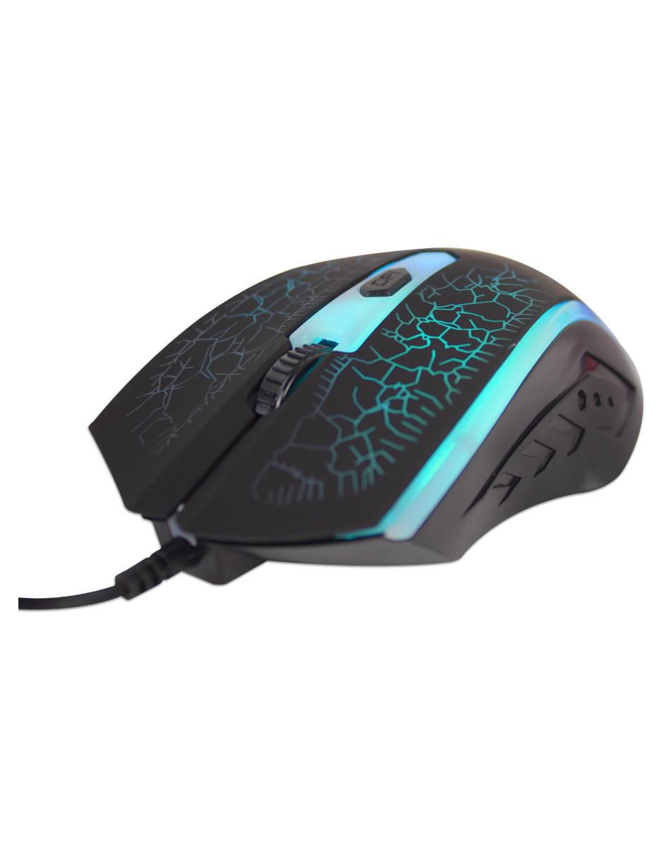 Mouse Gamer Alámbrico NA-0955 + Mousepad 5