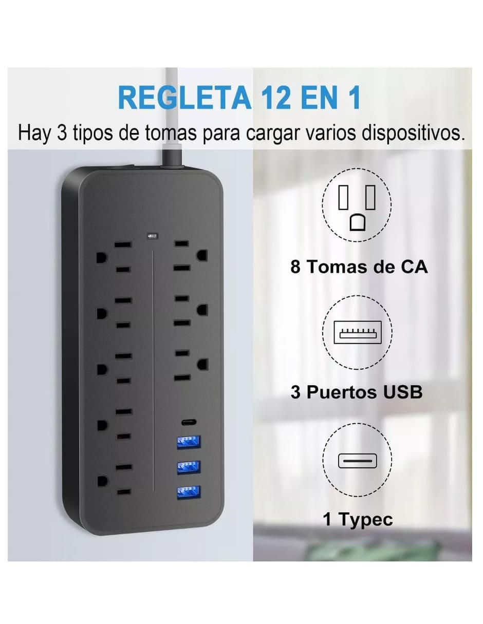 Multicontacto de 8 contactos 3