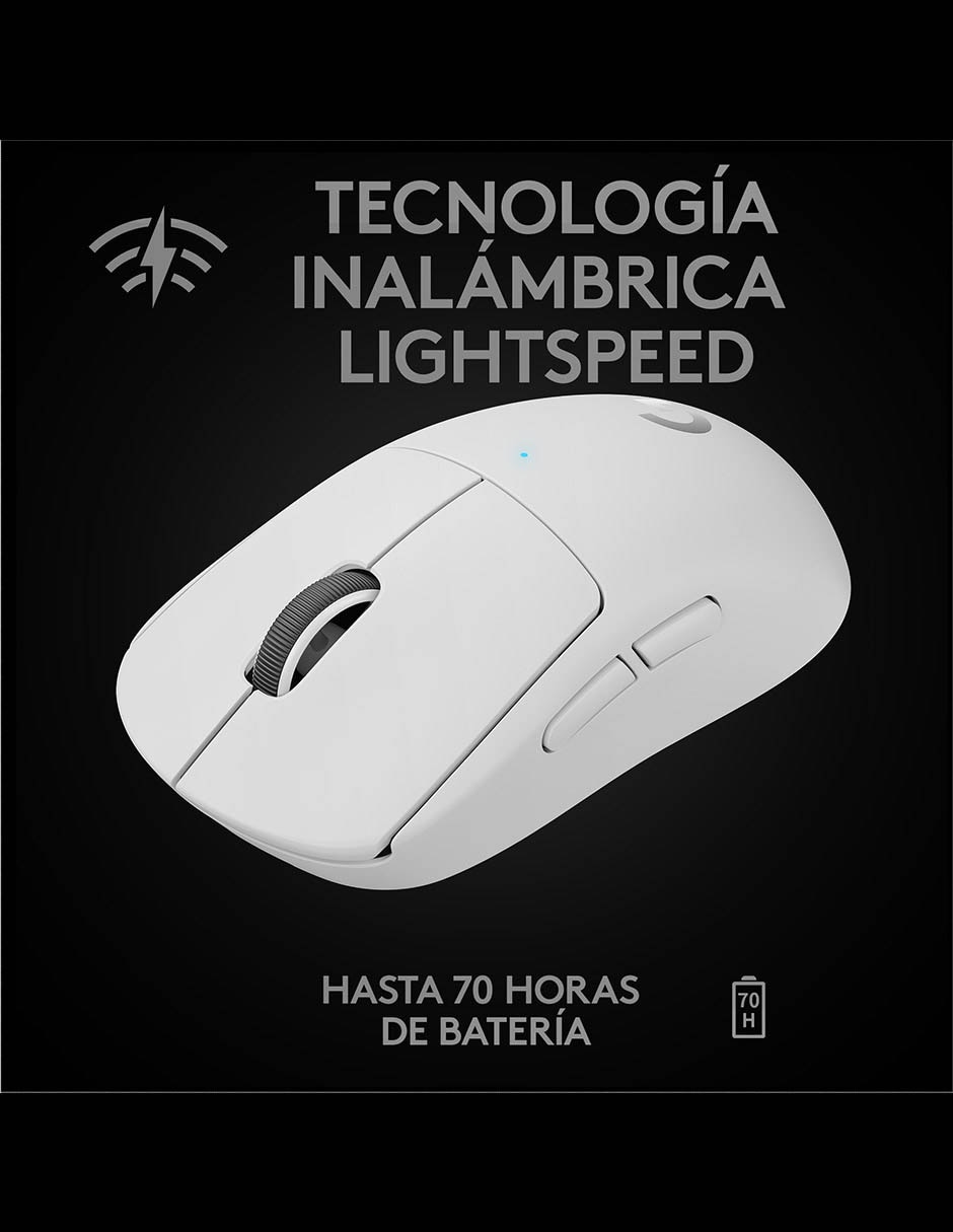 Mouse Gamer inalámbrico Logitech PRO X Superlight 4
