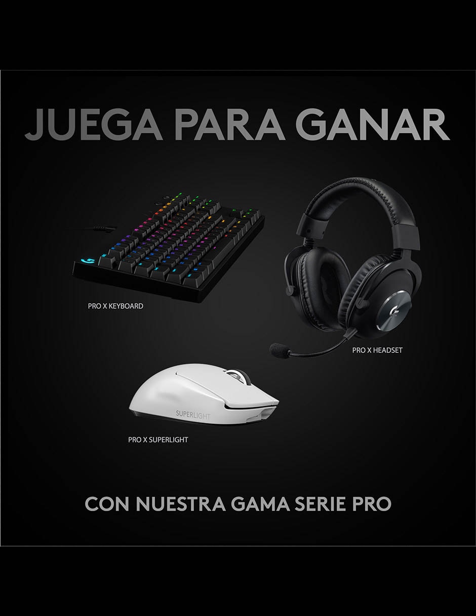 Mouse Gamer inalámbrico Logitech PRO X Superlight 9