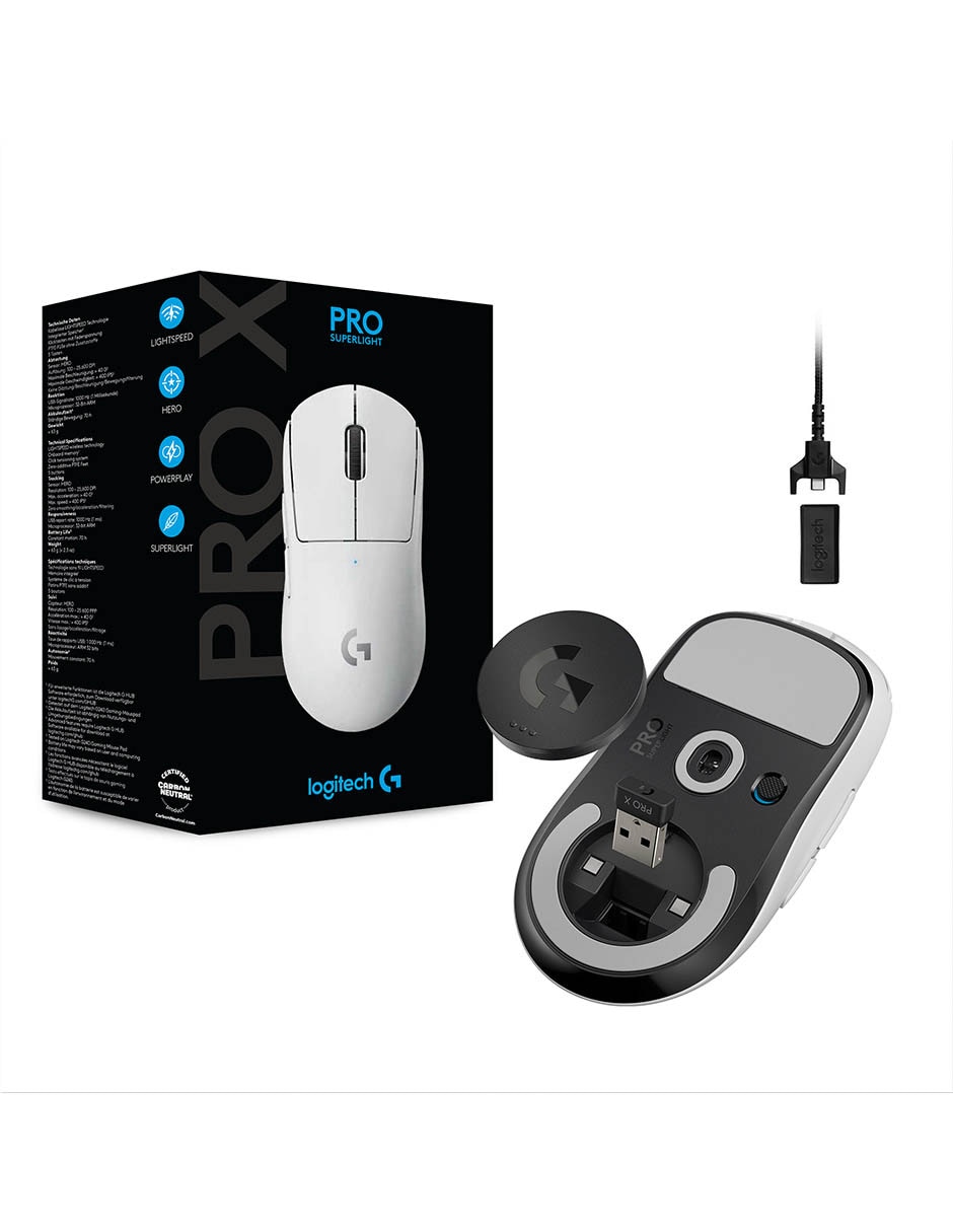 Mouse Gamer inalámbrico Logitech PRO X Superlight 10