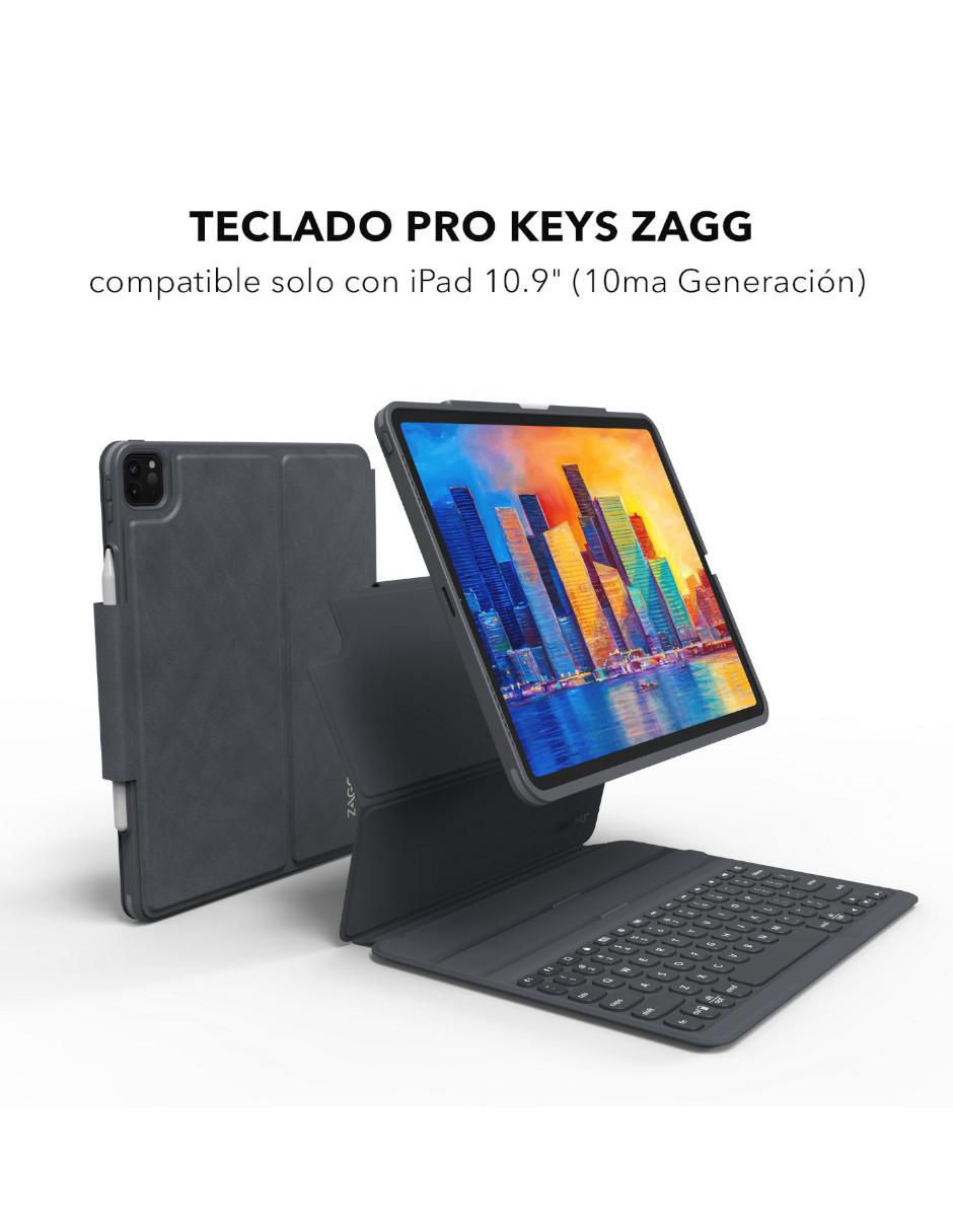 Funda con teclado para tablet iPad 10.9 10a generación y iPad 11 pulgadas (a16) 10