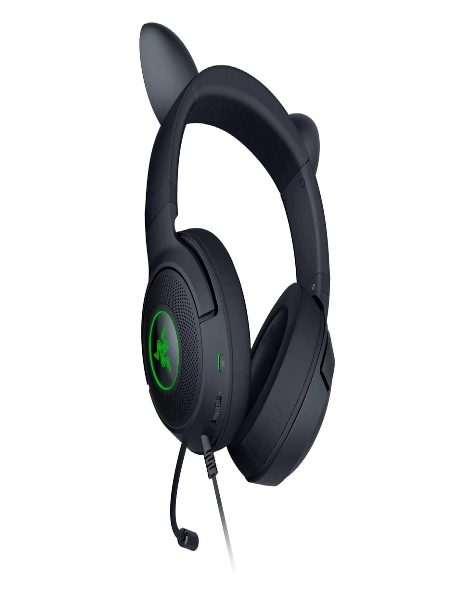 Audífonos gamer Over-Ear Kraken Kitty V2 Pro alámbricos con cancelación de ruido 3