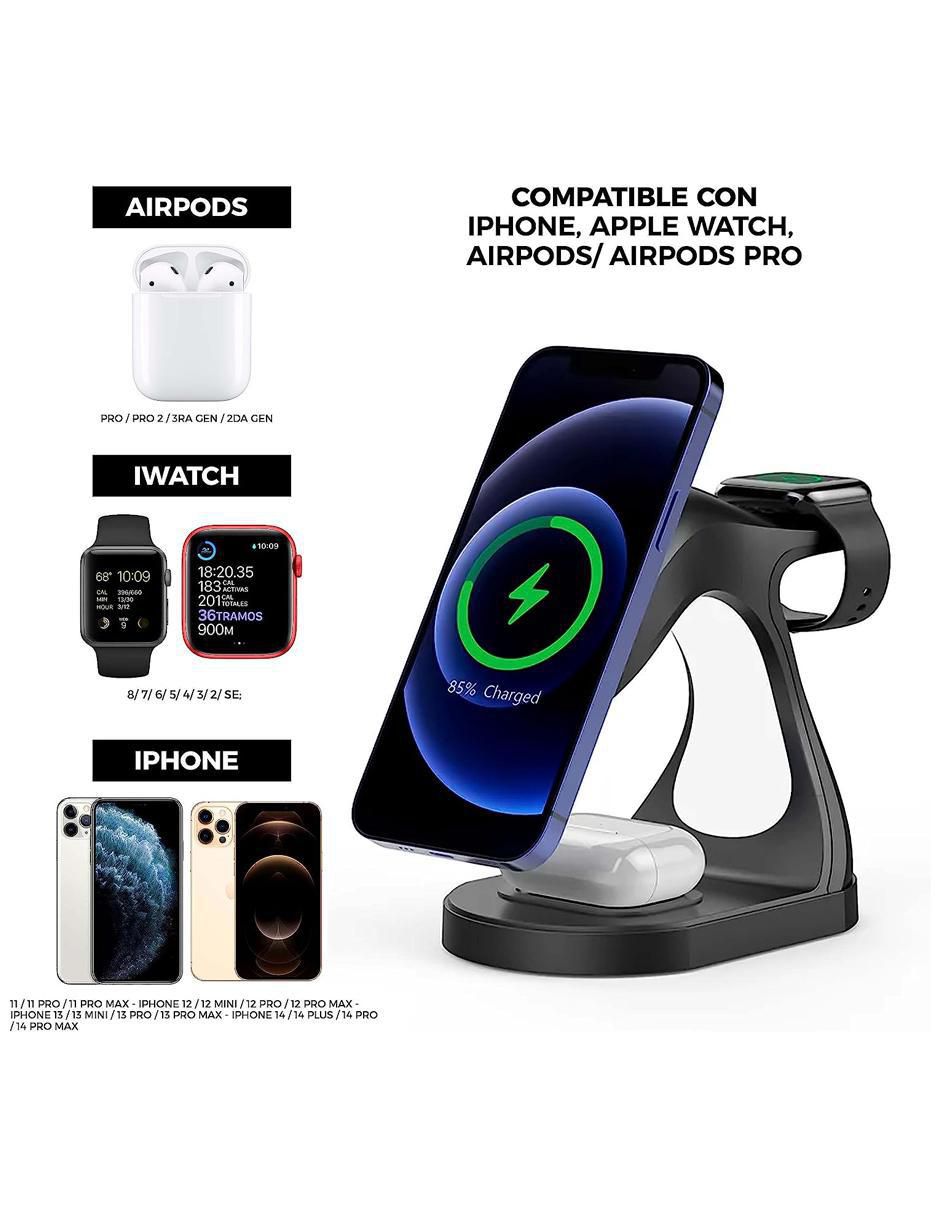 Estación de carga de 15 W USB tipo C 6