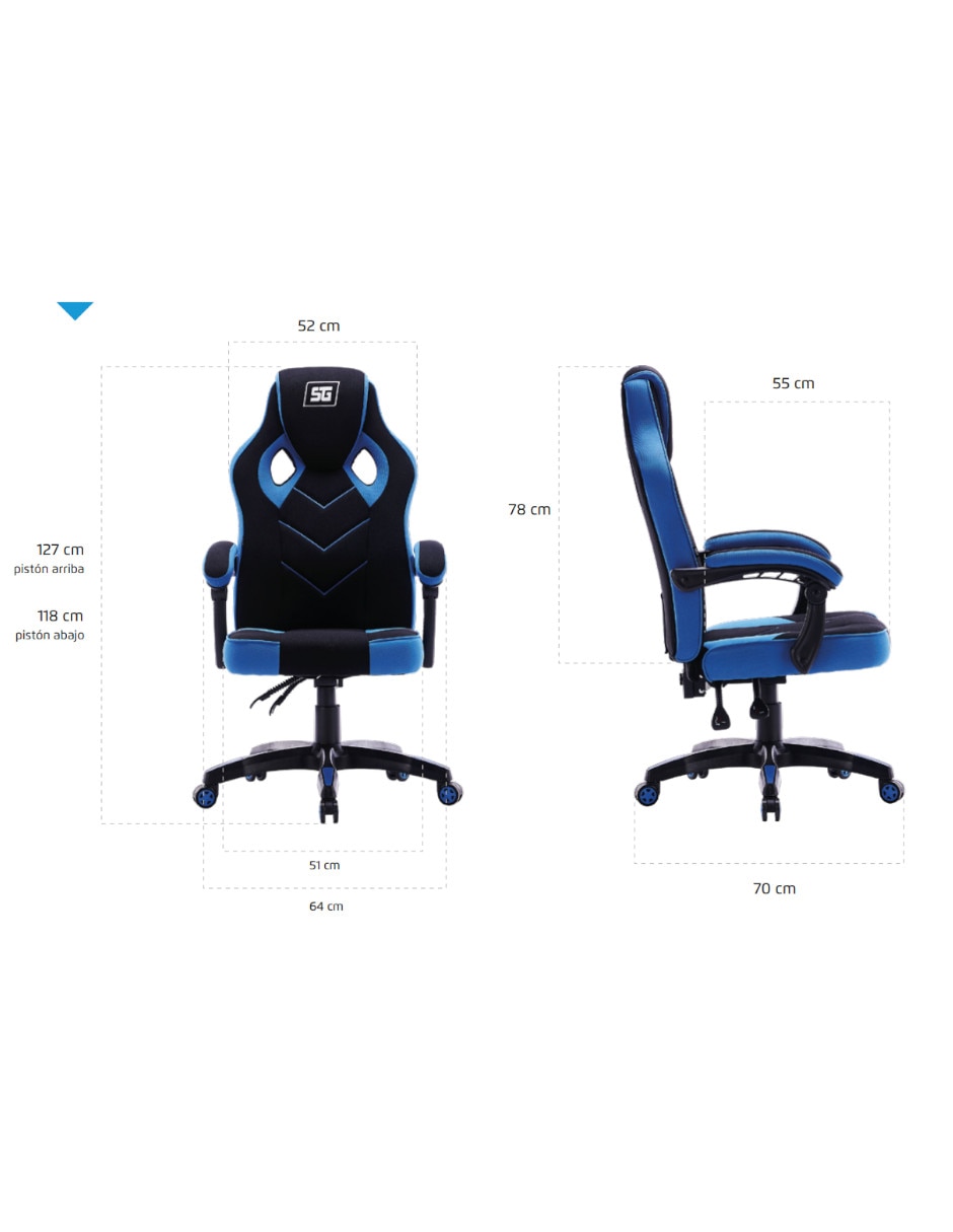 Silla gamer 8