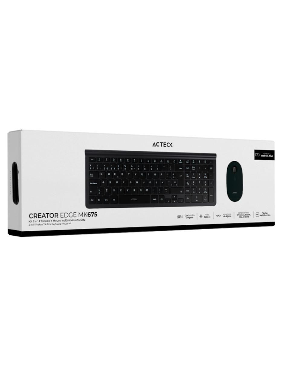 Mouse y teclado Creator Inspire Edge MK675 5