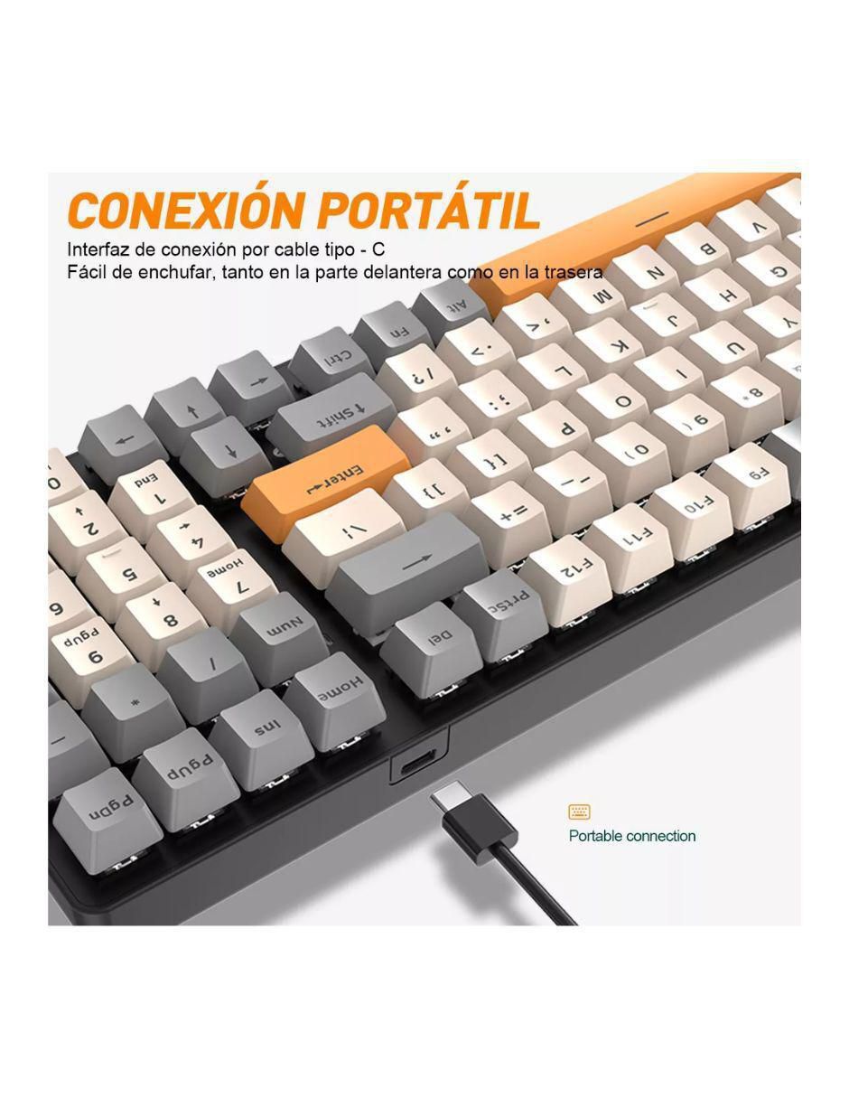 Teclado conexión inalámbrica 3