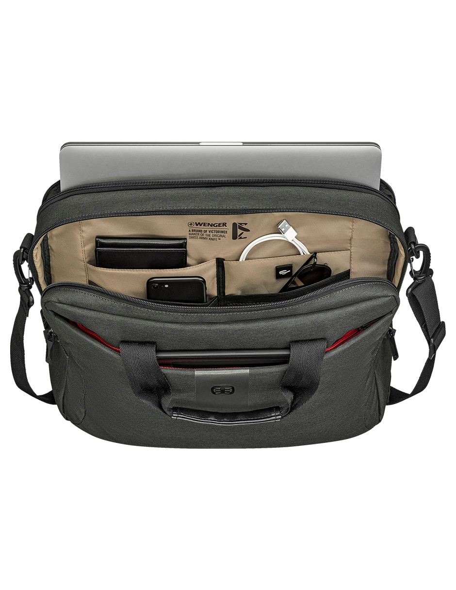 Maletín MX Eco Brief Extension de nylon 612263 para hombre 4
