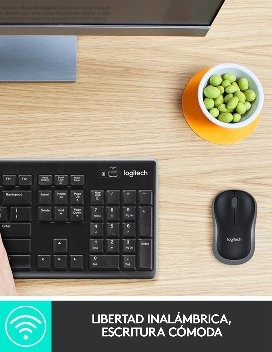 Mouse y teclado MK270 2