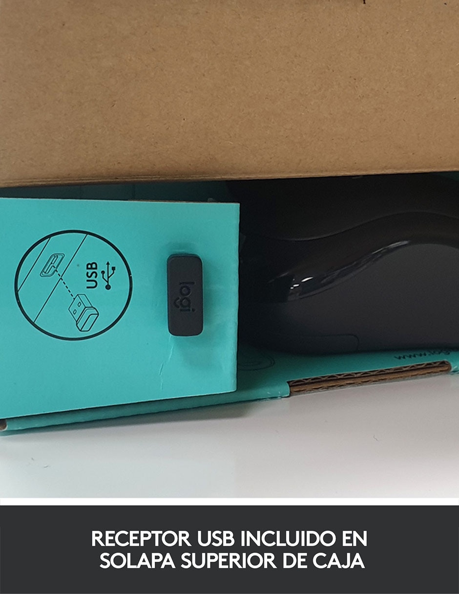 Mouse y teclado MK270 8