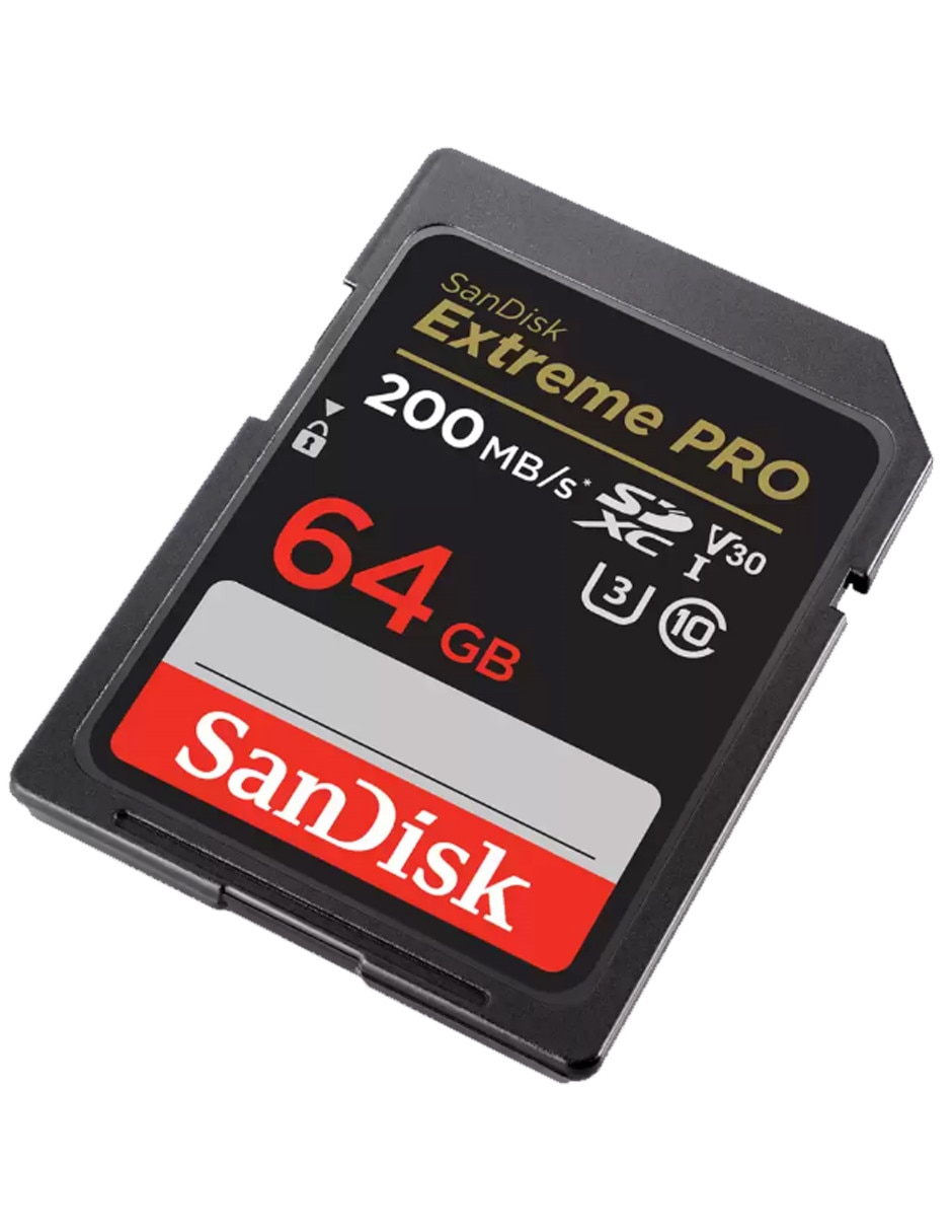 Memoria SDXC capacidad 64 GB 3