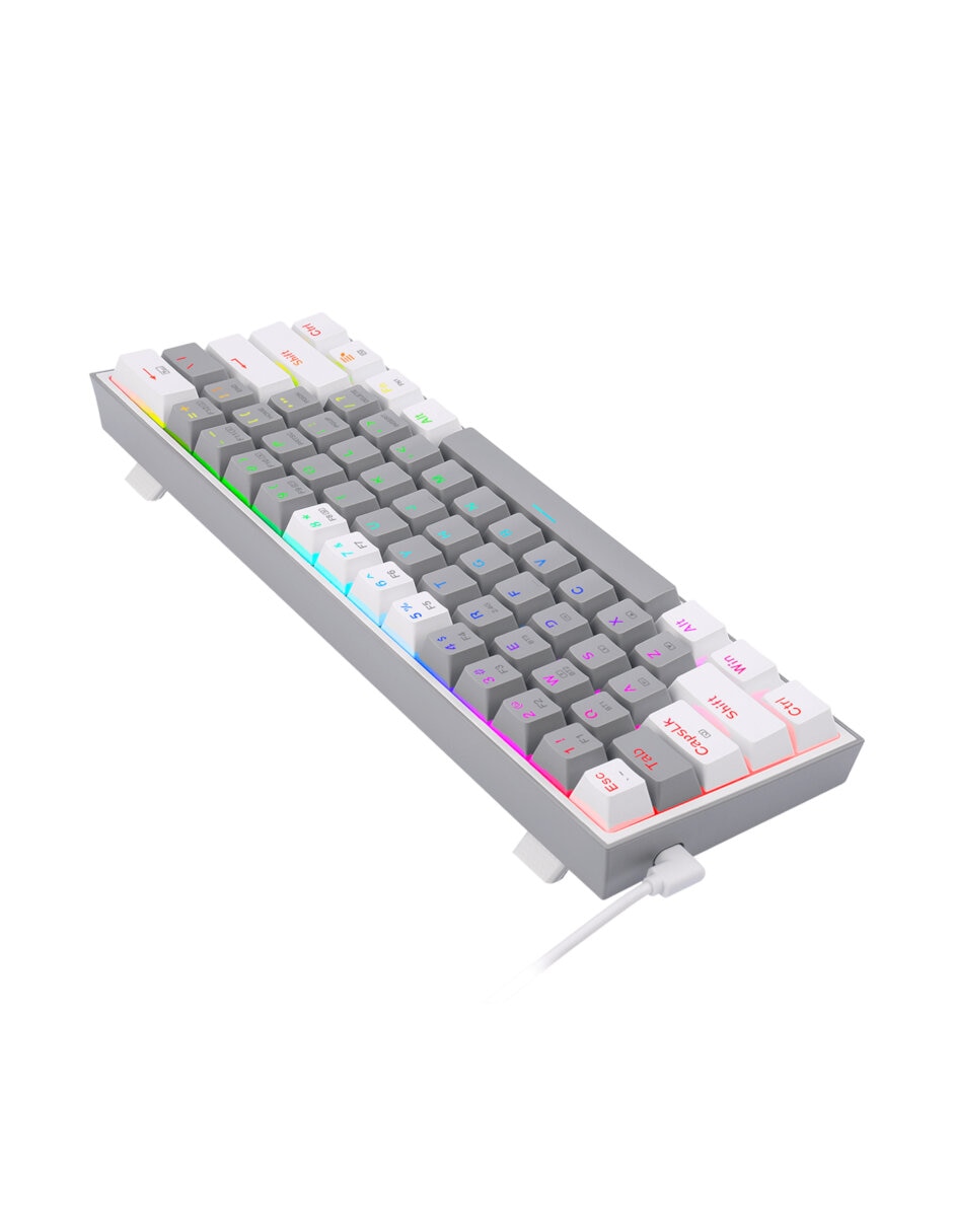 Teclado gamer alámbrica e inalámbrica redragon k616-rgb