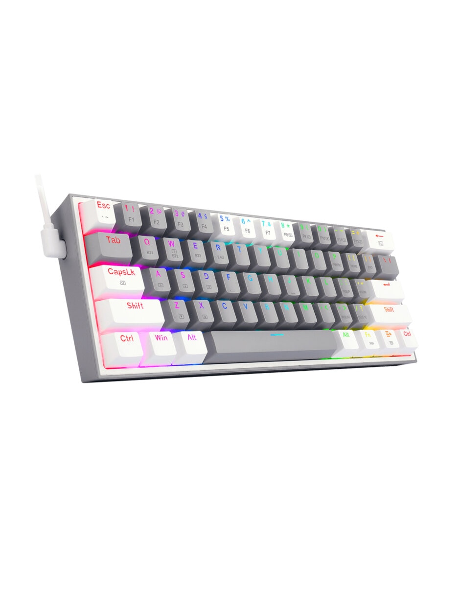 Teclado gamer alámbrica e inalámbrica redragon k616-rgb