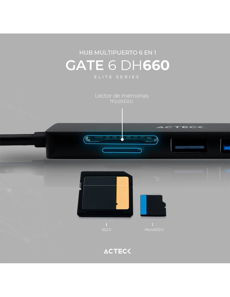 Adaptador USB Gate 6 3