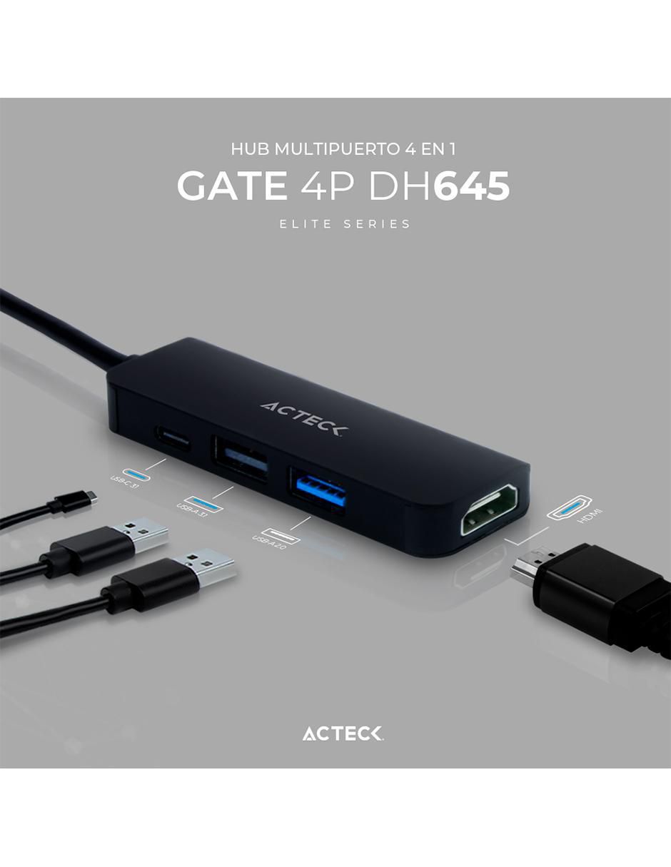 Adaptador USB Gate 4P 2