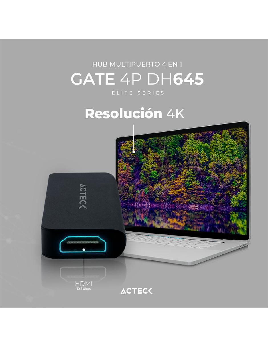 Adaptador USB Gate 4P 3