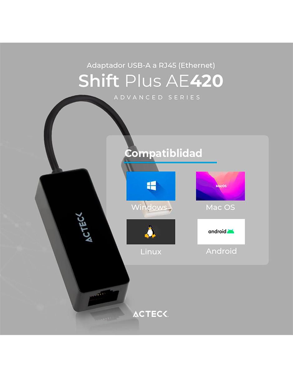 Adaptador USB Shift Plus 3