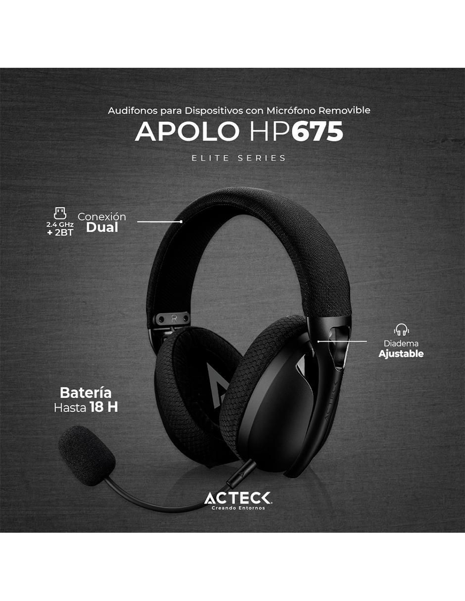 Audífonos Over-Ear Apolo Hp675 inalámbricos con cancelación de ruido 2