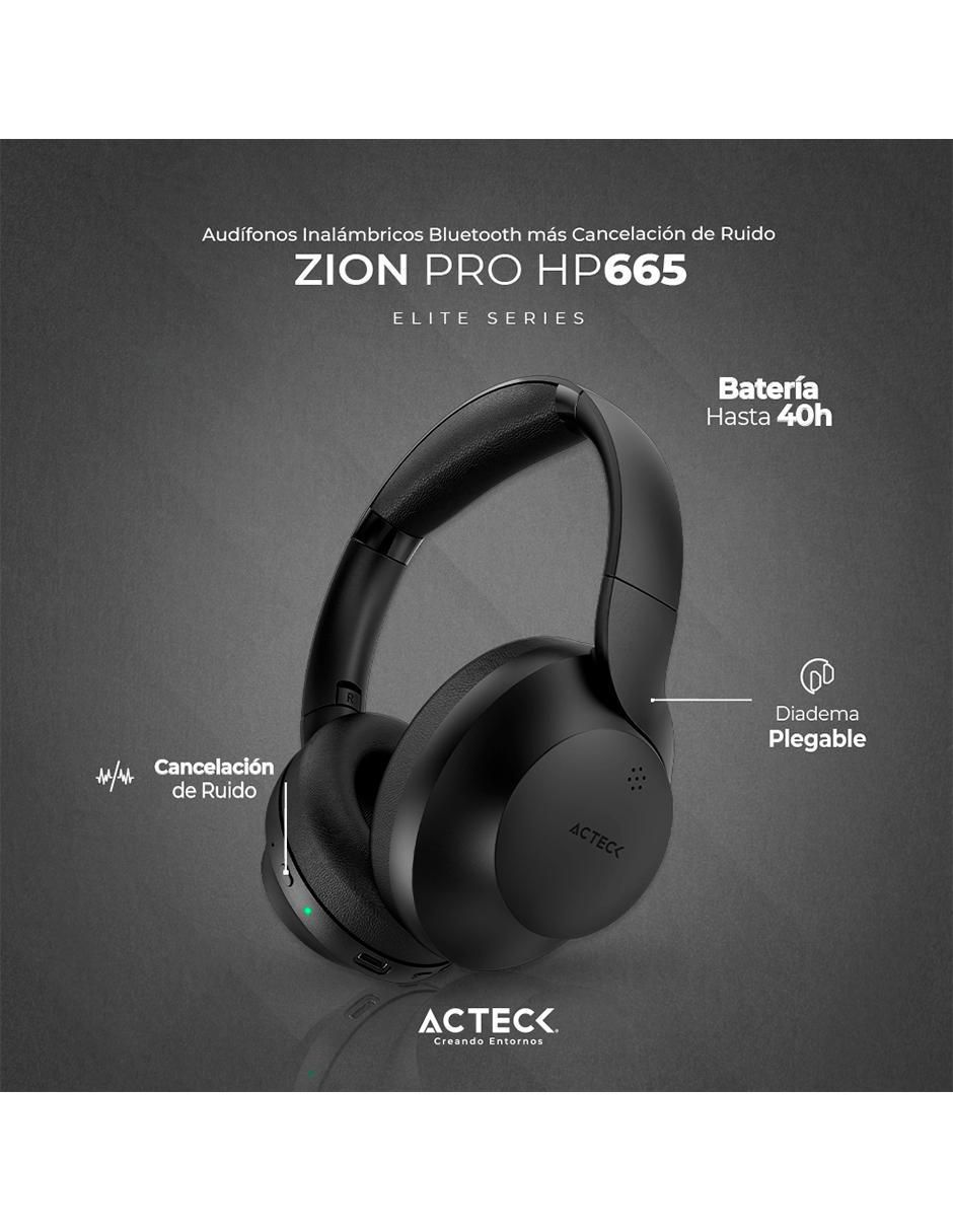 Audífonos Over-Ear Zion Pro Hp665 inalámbricos con cancelación de ruido 2